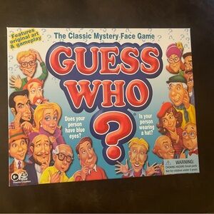 Guess Who? Classic Mystery Face Game -